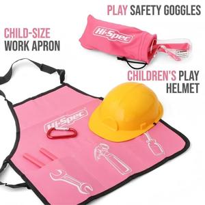 <b>Small</b> Hand <b>Tools</b> Set For Kids 18 Pieces Plastic Toy <b>Tool</b> Kit With Hammer Screwdriver Pliers Level Measuring Tape - Product Image 3