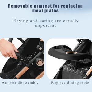 Tragbarer reversibler Kinderwagen Kinderwagen Leichter Kinderwagen Klappbarer <span class=keywords><strong>3</strong></span>-in-<span class=keywords><strong>1</strong></span>-Kinderwagen - Product Image 3