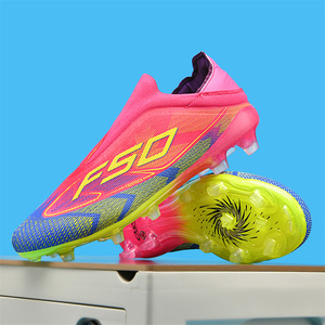 Nuevas <span class=keywords><strong>Botas</strong></span> de Fútbol Profesionales Clásicas F50 <span class=keywords><strong>FG</strong></span> para Estudiantes de Secundaria, Tacos Largos, Estilo Deportivo, Verano Otoño - Product Image 3