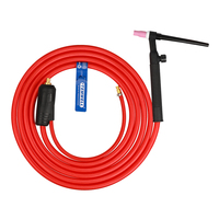 Chalumeau de découpe professionnel TEMWELL WP9FV, style stylo, plaqué cuivre, tension d'entrée 54V, ensemble frontal complet pour soudage TIG