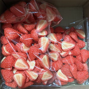 PvC Hard Fruit Accessory Half of TheWntire Strawberry UV Print PulpTransverse Texture Bluk VideO ASMRSound Props 1.6INCH DIY - Product Image 2