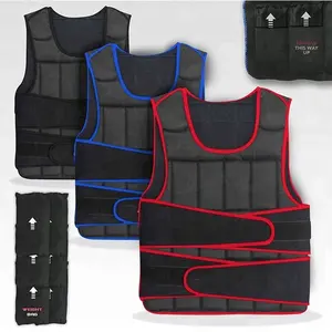 Zacht Gewicht Vest 5Kg 10Kg 15Kg 20Kg 25Kg Verstelbare Gewicht Vest Gym Voor Functionele Training