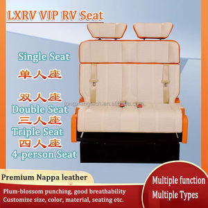 Asiento Multifuncional para Autocaravana, Asientos Opcionales para Furgoneta Camper, Asiento Plegable de Cuero Nappa para Ford Transit, Sprinter, Hiace y Autocaravanas - Product Image 2