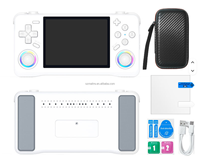 Console de jeu portable S Classic XF35H, écran HD 3,5'', machine de jeu vidéo Linux avec plus de 10000 jeux, batterie 4000mAh, compatible WiFi XF35H