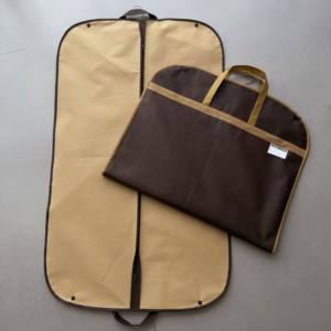 Sac de rangement pliable pour vêtements avec poignée, grande capacité, anti-poussière, non-tissé, personnalisable avec logo, pour costumes - Product Image 5