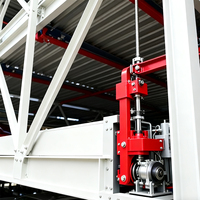 Abri moderne étanche à cadre en acier pour garage à prix économique Smart Peak Roof Car Parking Hand