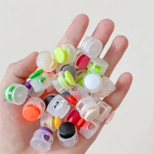 Custom Plastic Knevelstopper Voor Kleding Sporttassen Jassen Koord Slot Trekkoord Stop Elastische Touwen - Product Image 1