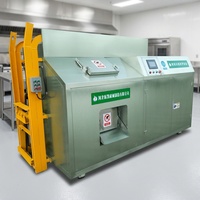 Système de compostage de déchets alimentaires commercial personnalisable de 500 kg, solution durable pour les zones urbaines