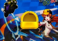Machine de jeu de course automobile pour enfants à pièces d'intérieur Offre Spéciale Simulateur de voiture de course 3D pour enfants avec caractéristiques LED en métal et plastique
