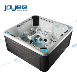JOYEE usine chinois Aquaspring spa 5 place paresseux extérieur bain à remous LED fontaine jets de massage spa balboa système de contrôle spa baignoire - Product Image 6