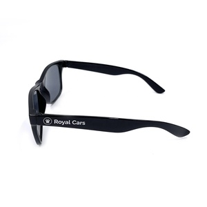 Good Quality Recycled Plastic Sunglasses Cheap Promotion Black Cycling Sports Sunglasses