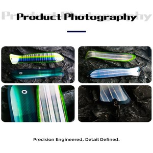 SNEDA - Señuelo de Pesca con Forma de Pez Extra Grande de 32 cm, Cuchilla de Pala Resistente para Pesca de Salmón - Product Image 5