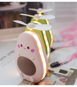Venta caliente <span class=keywords><strong>Aguacate</strong></span> Belleza <span class=keywords><strong>Espejo</strong></span> Ventilador Aprender Usb Interfaz Estudiante <span class=keywords><strong>Espejo</strong></span> Mini Lindo Niños Regalo Ventilador - Product Image 2