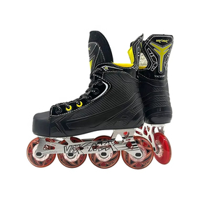 Patins à roulettes de hockey sur glace Vik-Max de bonne qualité, 4 roues, cadre en alliage d'aluminium et fibre de carbone, patins à roulettes de vitesse - Product Image 6