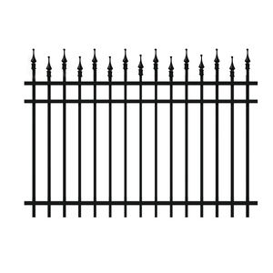 Горячая распродажа дешевые декоративные коммерческие Металлические Кованые Железные Решетки садовый забор для продажи - Product Image 3