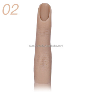 Private Label Silicone Pratique Faux Ongles Avec Articulations Pliable Faux Ongles Conseils <span class=keywords><strong>Manucure</strong></span> Nail Modèle De Formation - Product Image 3