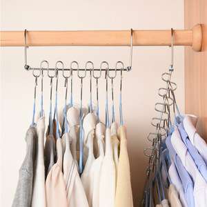 <span class=keywords><strong>Cintre</strong></span> magique pliant multifonctionnel en acier inoxydable de livraison directe paisible pour Ebay Shopify <span class=keywords><strong>Amazon</strong></span> Woo Commerce - Product Image 1