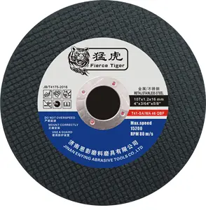 Disco de lijado abrasivo de 7 pulgadas, aleta de disco biselado de grano 45 80, fabricantes