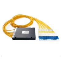Répartiteur CWDM 4/8/16 canaux, simple/double fibre, boîtier ABS, montage en rack LGX 1U, multiplexeur à division de longueur d'onde large (1270-1610 nm)