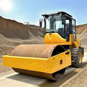 6 tấn 7 tấn 8ton DIESEL rung đôi trống đường lăn Máy đầm nhựa đường con lăn trọng lượng của con lăn đường - Product Image 1