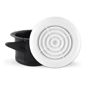 HVAC Circular Ceiling Air Vent Round Diffuser Air Conditioning Ventilation Air Vent Outlet