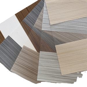 한국 콤비 패널 얼룩말 블라인드 폴리 에스테르 소프트 커튼 패브릭 롤러 쉐이드 반 정전 섬유 도매 - Product Image 4