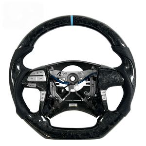 Volante de Fibra de Carbono para Toyota Camry, Highlander, <span class=keywords><strong>Hercules</strong></span>, Vigo, Años <span class=keywords><strong>2005</strong></span>, 2006, 2007, 2008, 2009, 2010, 2011, 2012, 2013 - Product Image 1