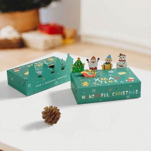 Wholesale Customizable High Quality Recycled Waterproof Stereoscopic Christmas Day Gift Box Matt <b>Lamination</b> Many Colors - Product Image 1