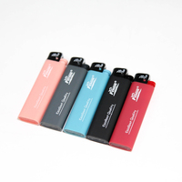 Briquet jetable en plastique au butane, avec logo personnalisé, directement de l'usine, caractéristiques de sécurité et durabilité, allumage à silex, portable pour cigarettes