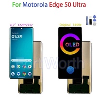 Écran complet Motorola Edge50neo/S50 AM OLED, testé à 100 %, garantie 18 mois, remplacement intégré
