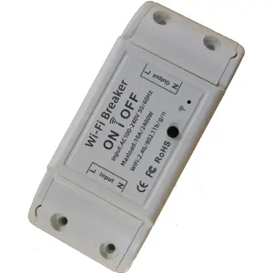 2024 nuevo interruptor de luz inteligente Tuya DIY interruptor de interruptor Wifi 10A AC 90-250V interruptor de pared de automatización del hogar blanco