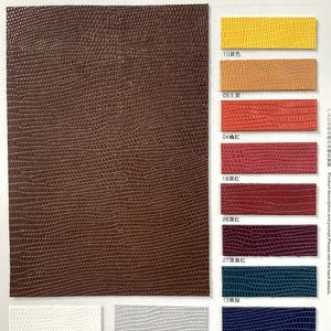 0.9-1.0mm kalınlığında PU Rexine stingray deri kertenkele derisi de timsah yılan tasarım vinil tekstil yapabilir - Product Image 3