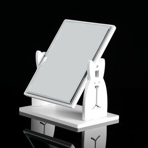 Miroir cosmétique carré en plastique PVC rotatif, miroir de maquillage de bureau pour la <span class=keywords><strong>chambre</strong></span> à coucher et la coiffeuse - Product Image 1