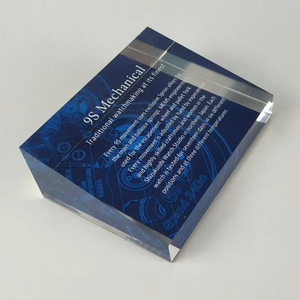 Lámina Acrílica Tomson 1220x2440 de Alta Transparencia, Placa Gruesa para Grabado Láser Personalizado, Pulido y Uso en Acuarios - Product Image 2