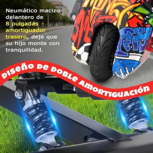 รถสามล้อไฟฟ้าสำหรับเด็ก Mexico Stock 007A รุ่น Drift Trike สำหรับเด็กอายุ 5-12 ปี ความเร็วสูงสุด 20 กม./ชม. หมุนได้ 360 องศา °   หมุนวน ดริฟท์บีบีบอยด์กับหมวกกันน็อค - Product Image 6
