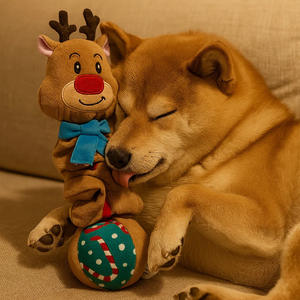 Jouets pour animaux de compagnie NiBao, vente directe d'usine, durables, pour le jeu individuel des animaux de compagnie - Product Image 4