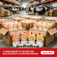 Peluche chat moelleuse orange jaune, douce et colorée, sûre, pour présentoirs de vente au détail, assortiment pour machines à griffes, cadeau personnalisé pour événements