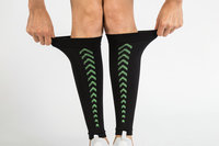 B79 Échantillon Gratuit Infirmière Chaussettes De Compression 15-20 Mmhg pour Cyclisme Fitness Running Rugby Basketball Athlète Logo Personnalisé