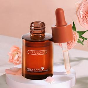 Flacons en verre pour lotion de luxe 30 ml, logo personnalisé, flacon de parfum de luxe, flacon compte-gouttes en verre - Product Image 1