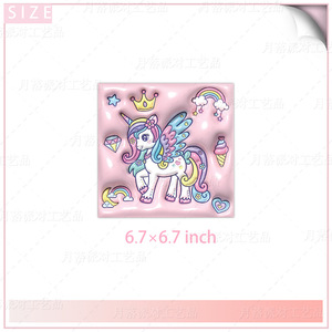 Juego <span class=keywords><strong>de</strong></span> Platos y Servilletas <span class=keywords><strong>de</strong></span> Papel con Diseño <span class=keywords><strong>de</strong></span> Unicornio 3D, Vajilla para Fiesta <span class=keywords><strong>de</strong></span> <span class=keywords><strong>Cumpleaños</strong></span> <span class=keywords><strong>Infantil</strong></span>, Tenedor, Cuchillo, Mantel para Decoración <span class=keywords><strong>de</strong></span> Niñas - Product Image 5