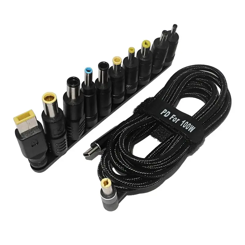 Amostra grátis de cabo USB tipo C de 100 W para carregamento de laptop