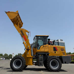 ईपा प्रमाणित चीनी भारी शुल्क डीजल 4wd व्हील लोडर मिनी फ्रंट लोडर मिनी फ्रंट लोडर 1 से 5 टन बकेट - Product Image 6