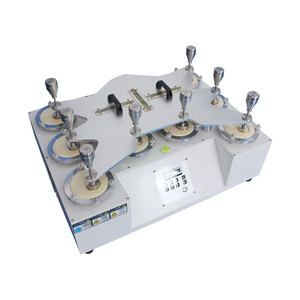 Testeur d'abrasion et de peluchage Martindale à 8 stations, machine de test de résistance à l'usure des tissus en laboratoire - Product Image 3