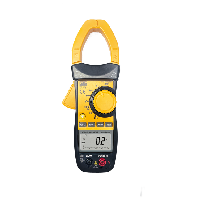 VA316 4000 Counts AC DC Current 1000V Digital Bar Graph Display Clamp Meters Frequency Resistance Voltage Measuring Meter