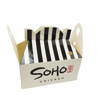 Vente flash - Boîte à emporter en papier pour poulet frit, impression personnalisée, design créatif
