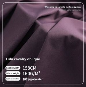 Tissu brocart LULU 100% polyester 160g, toucher coton, extensible, résistant aux plis, durable, pour vêtements décontractés et vestes de travail - Product Image 1