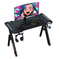 BEISIJIE Hub USB Noir à Succès avec Éclairage RGB Multicolore et Télécommande pour PC Gaming et Bureau