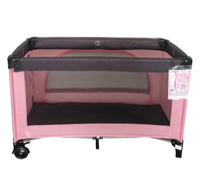 . Grande entrée <span class=keywords><strong>Lit</strong></span> de voyage pour <span class=keywords><strong>bébé</strong></span> Parc bleu foncé pour enfants Parc pour nouveau-né Parc de jeu rose avec roues Meubles pour enfants bon marché Offre Spéciale - Product Image 5