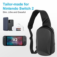 Sac bandoulière multifonctionnel personnalisé pour Steam Deck/Nintendo Switch 2, étui de rangement universel pour console et manette de jeu