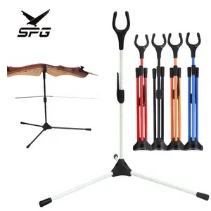 SPG反曲弓支架可折叠自动射箭长弓复合弓箭套装配件架腿专业支架